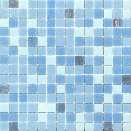 Reflections Gemstone Sky Blue Glass 20x20