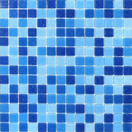Reflections Gemstone Azure Blue Glass 20x20