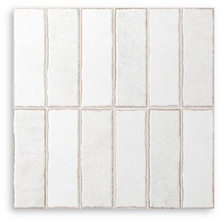 Riva Bejmat Powder White Satin Matt Tile 300x300
