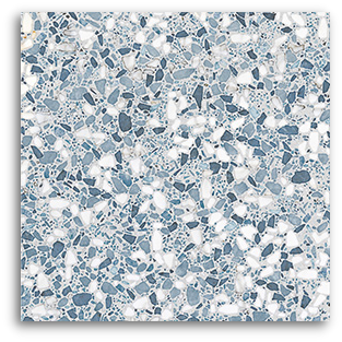 Terrina Blue Haven Large Square (300x300) Wall Tile Gloss