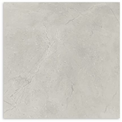 Lucia Mid Grey Matt Tile 600x600