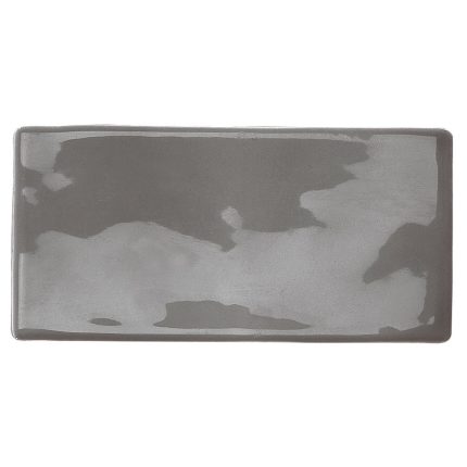Luxe Smoke Grey Gloss Wall Tile 76x152