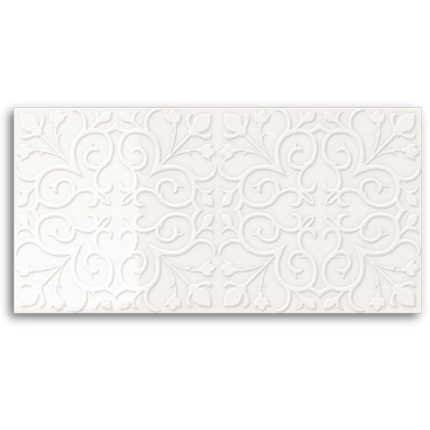 Infinity Prague Ancient White (Gloss) Wall Tile 300x600