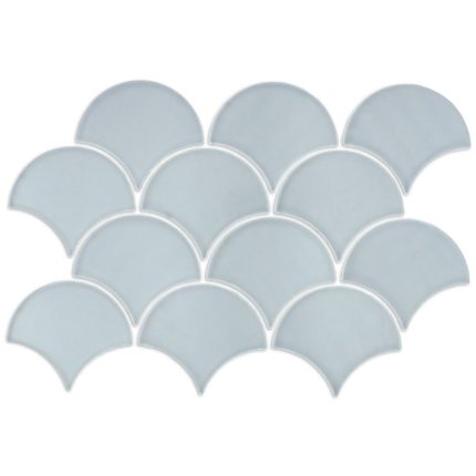 Belite Denim Gloss Fan Fishscale Mosaic