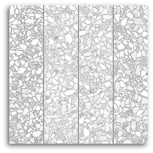 Terrina Silver Lining Subway (75x300) Wall Tile Gloss