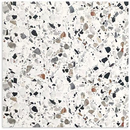 Galaxy Terrazzo White Matt Tile 300x300