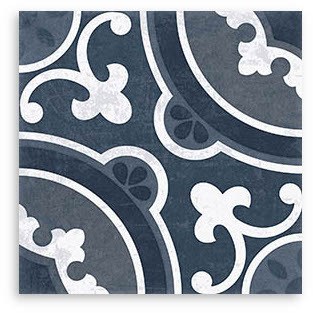 Artisan Fiesta Navy Matt Tile 200x200