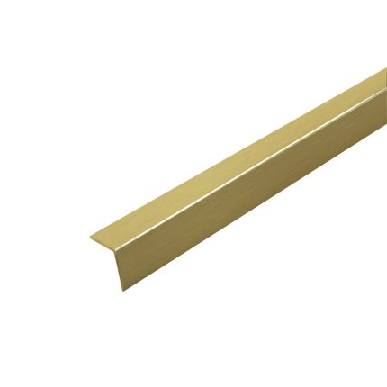Retro Fit L Angle 10mm x 10mm x 3m (Brushed Light Gold)