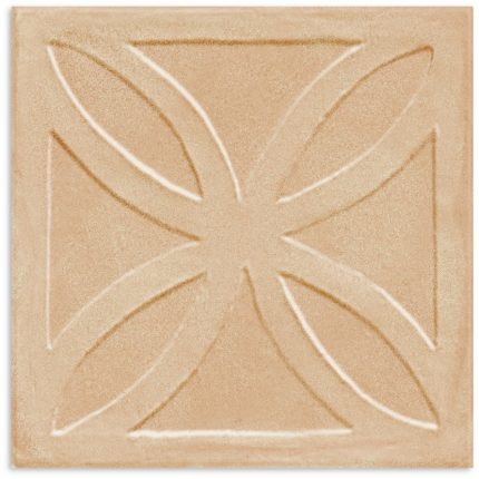 Amuri Biscotto Beige 3D Matt Decor Tile 200x200