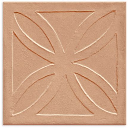 Amuri Cotto Terracotta 3D Matt Decor Tile 200x200