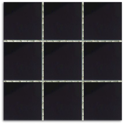 Cotto Black Matt Tile 97x97