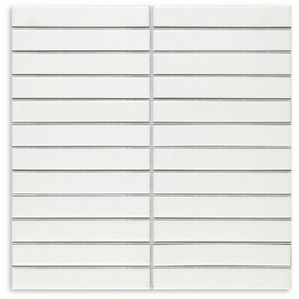 Finger White Matt Tiles 22x145