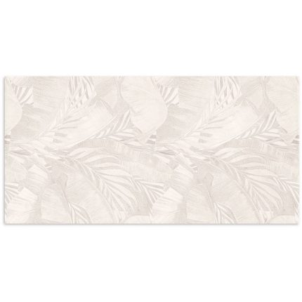 Palm Cove Off White Decor Tile 300x600