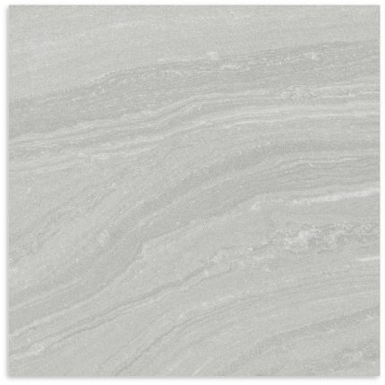 Shadow Light Grey Smooth Grip Matt Tile 600x600