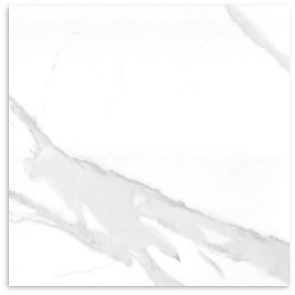 Stone Porcelain Statuario Polished Tile 600x600