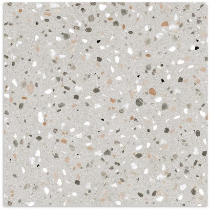 Terrazzo Stone Earth Smooth Grip Tile 600x600