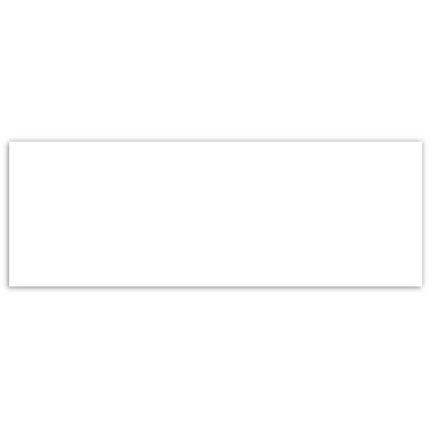 White Matt Wall Tile 100x300