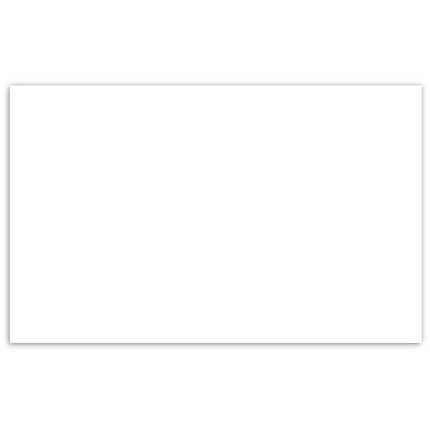 White Matt Wall Tile 250x400