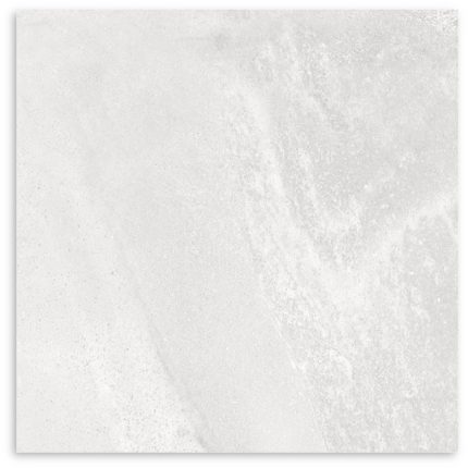 Zeus White Matt Tile 600x600