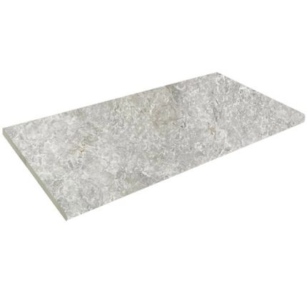 Antalya Matt Silver P4 400x600x20mm Bullnose Square