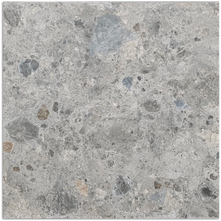 Bedrock Mid Grey Grip Tile 600x600
