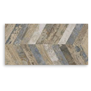 Grespania Rioja Chevron Navy Tile 450x900