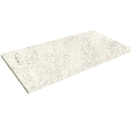 Toulouse White 400x600x20mm Bullnose Square P4