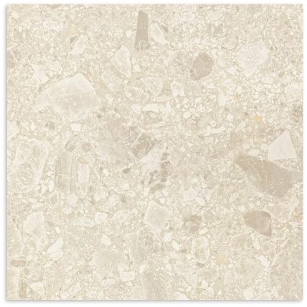 Studio Terrazzo Champagne Beige Matt Tile 450x450