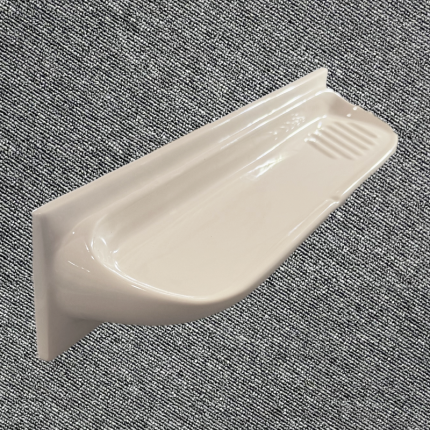 Ivory Shower Shelf 100x400