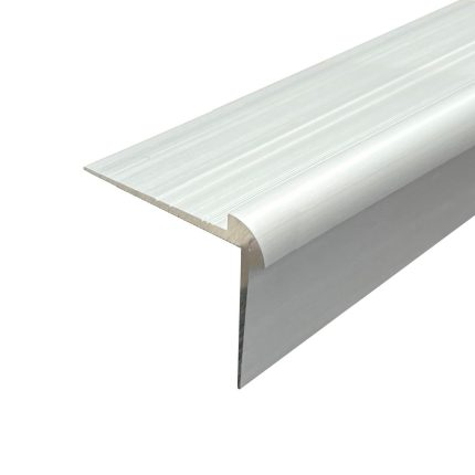Vinyl Landing Edge 3mm x 3.66m (Matt Silver)