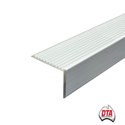 Stair Nosing Self Adhesive 30mm x 3.3m - Matt Silver