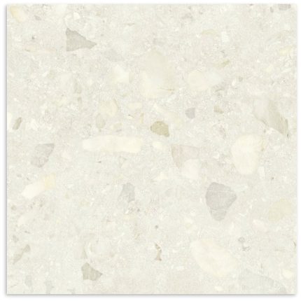 Misto Terra White Matt P4 600x600 Tile