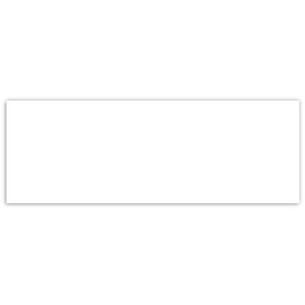 White Matt Wall Tile 200x600 (Rectified)